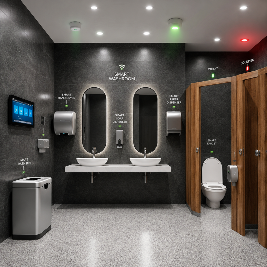 Smart Washroom Solutions | Intelligent Hygiene & Automation