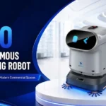 C40 autonomous cleaning robot for commercial floor cleaning and smart facility management